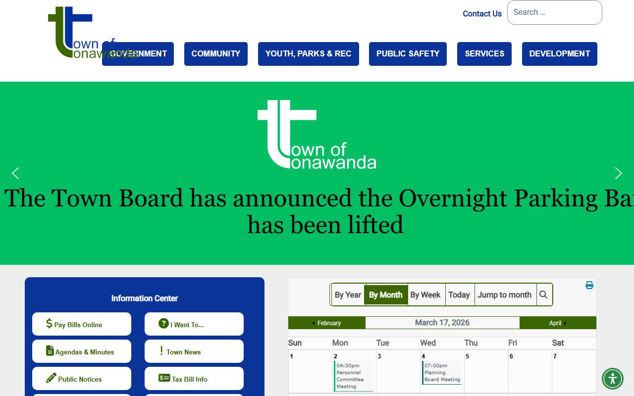 Tonawanda property tax records search portal