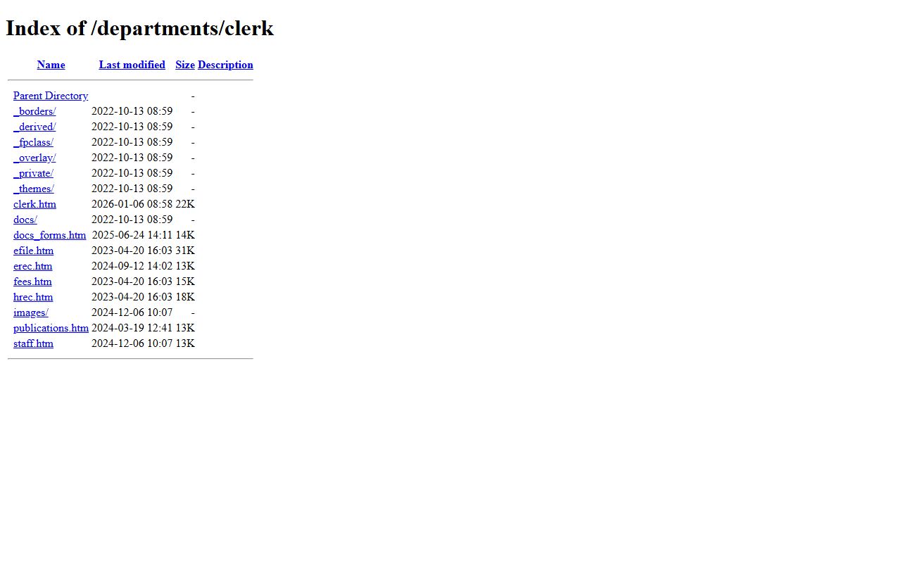 Delaware County Clerk land records property tax records