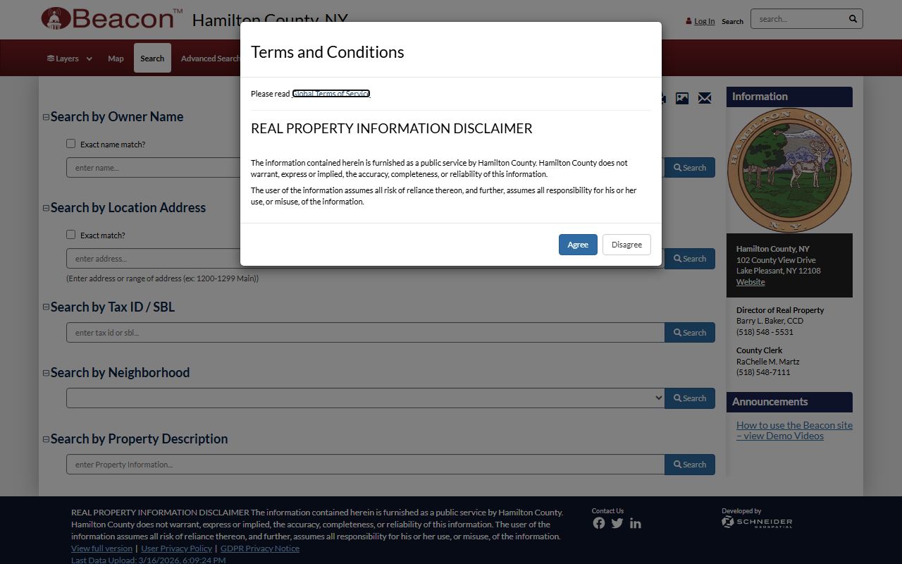 Hamilton County Image Mate Online property tax records search